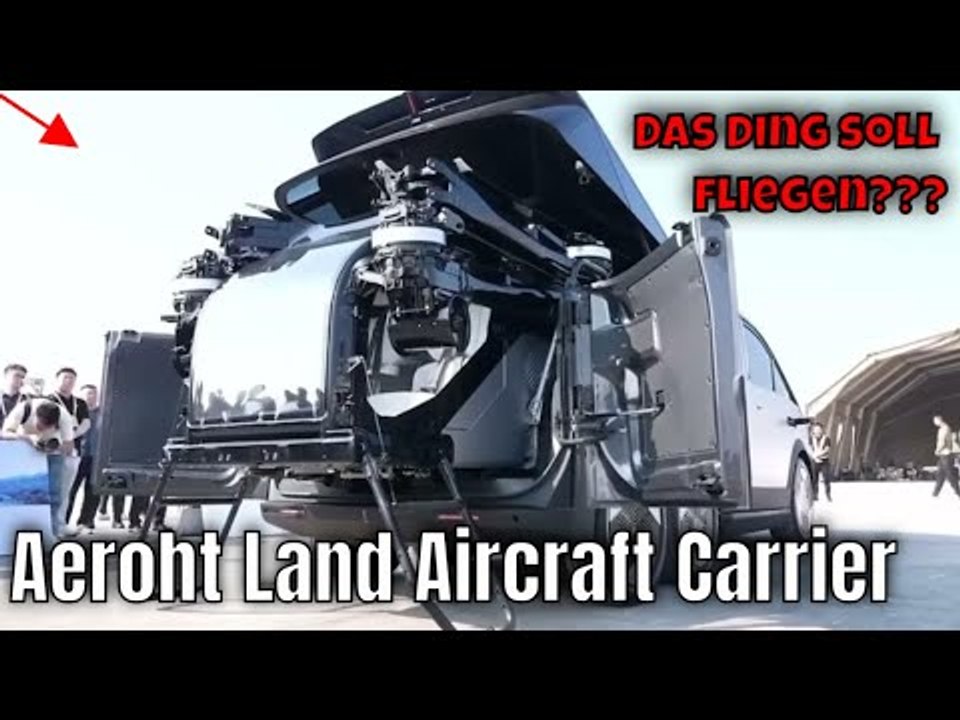Weltpremiere: XPENG Aeroht Land Aircraft Carrier erste Flugshow | die Fakten