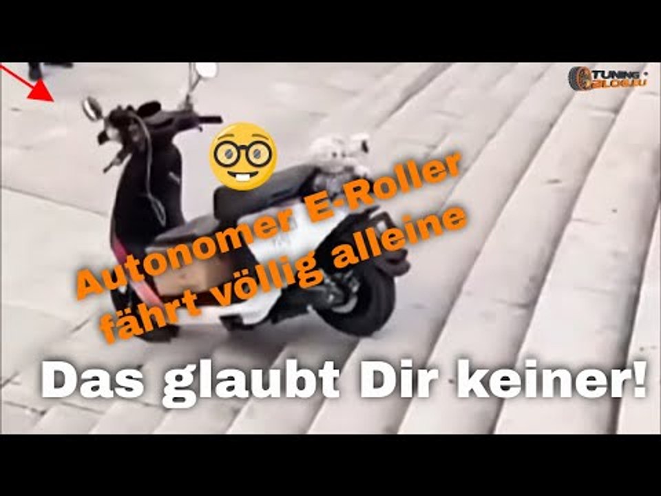 Xiaomi/Segway Ninebot T1: Autonomer E-Roller mit High-Tech Features fährt alleine