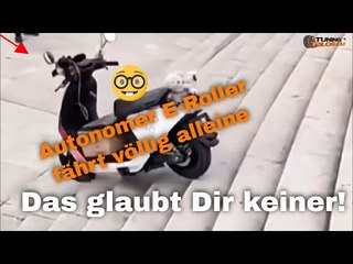 Xiaomi/Segway Ninebot T1: Autonomer E-Roller mit High-Tech Features fährt alleine