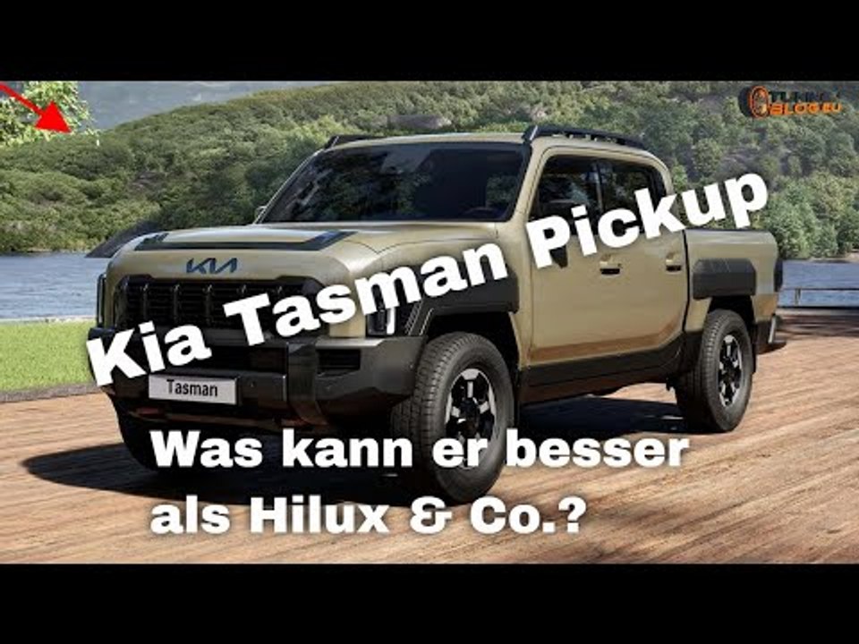 2024 Kia Tasman – was kann er besser als der Ford Ranger oder Toyota Hilux?