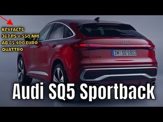 2025 Audi SQ5 Sportback: Keyfacts zur Coupé-Perfektion | die Fakten