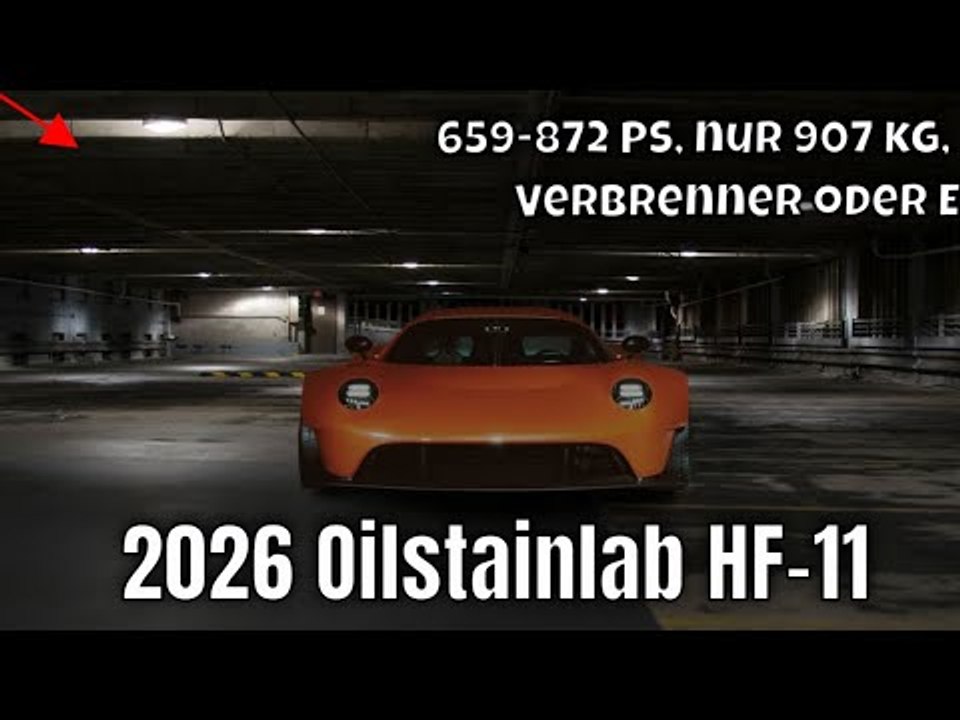Oilstainlab HF-11: 659 bis 872 PS bei nur 907 kg – Leichter geht nicht | die Fakten
