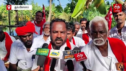 அடுப்பு, சமையல் பாத்திரங்களுடன் சமைத்து போராட்டத்தில் ஈடுபட்ட விவசாயிகள்!