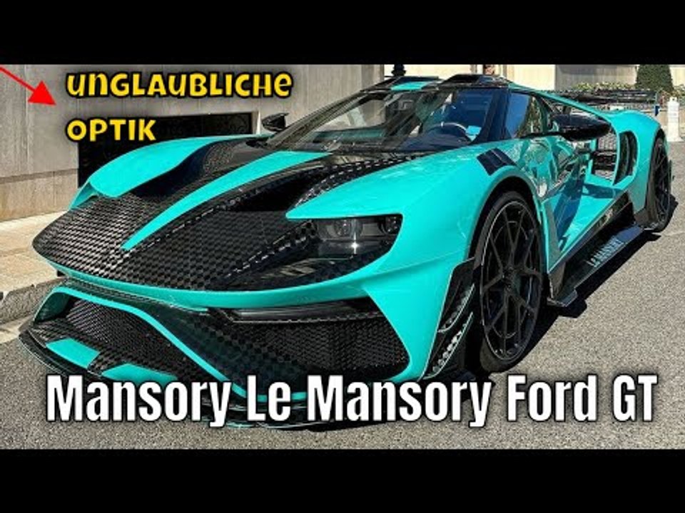 2024 mansory le mansory ford gt mit 700 ps: irre optik | alle wichtigen fakten