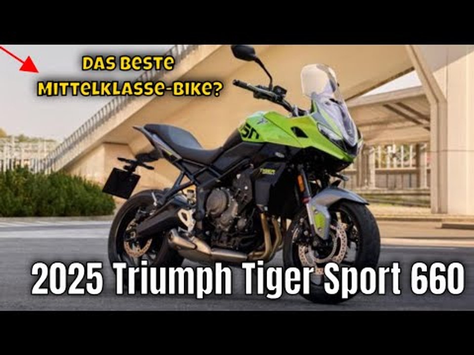 2025 triumph tiger sport 660: alles, was du wissen musst | die fakten