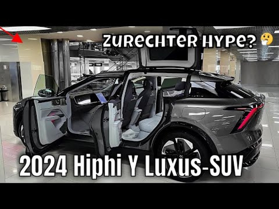 2024 HiPhi Y: Elektro-SUV mit 810 km Reichweite und 504 PS | die Fakten