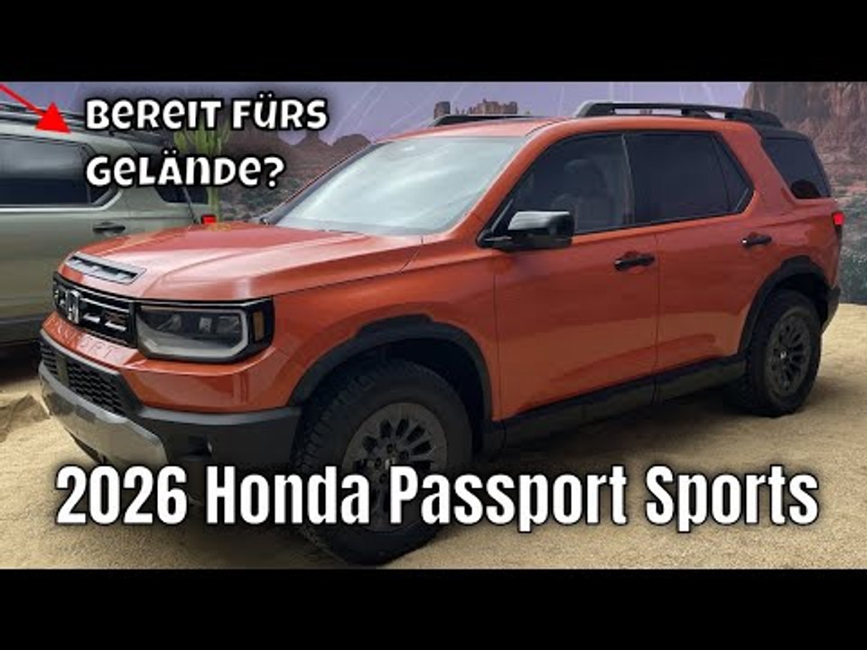 2026 honda passport sports: ultimativer offroader? | die fakten