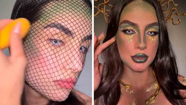 Maquiagens de Halloween fazem sucesso no Tiktok