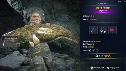 Legendary Fish Store Henrik COTW The Angler Trollspret Nature Reserve 30 October 2025