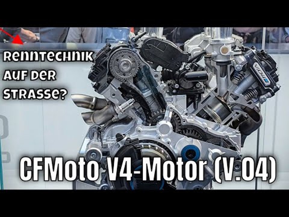 CFMoto V4-Motor (V.04): satte 212 PS Renntechnik für die Straße | die Fakten
