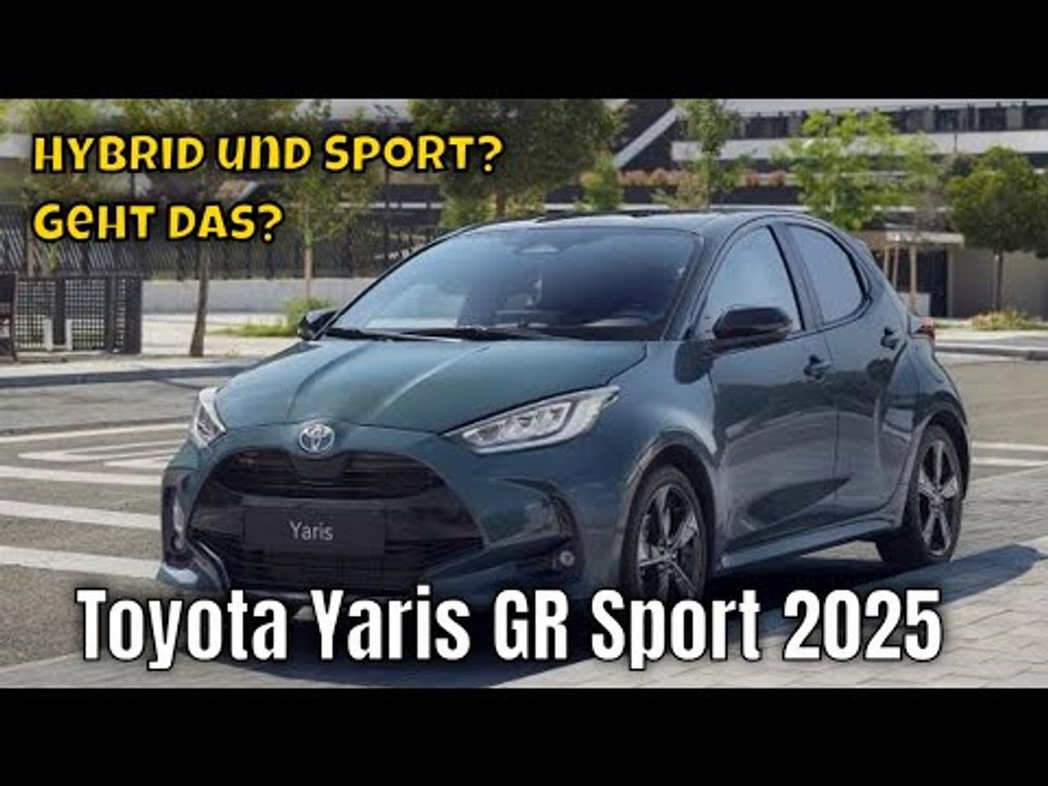 2025 Toyota Yaris GR Sport: Hybrid-Power mit 130 PS | die Fakten