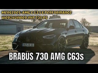 2025 BRABUS 730 auf Basis Mercedes AMG C 63 S E Performance (W 206) mit 730 PS