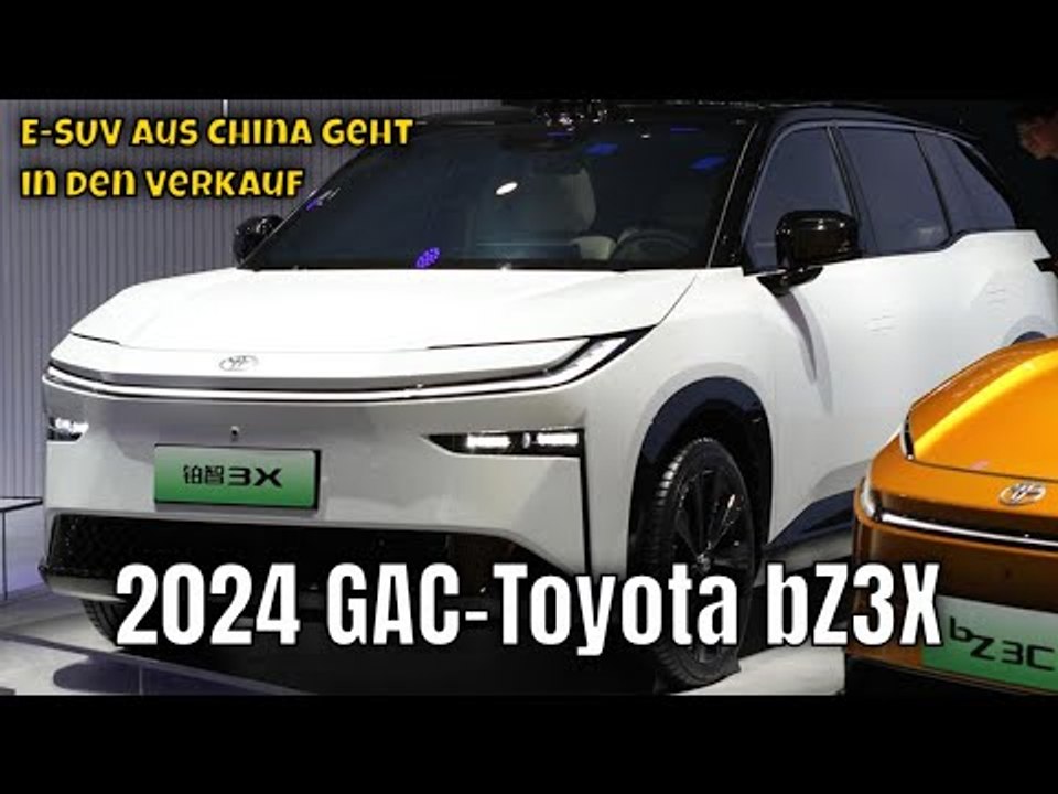 2025 GAC-Toyota bZ3X: brandneues Elektro-SUV für nur 13.000 €?