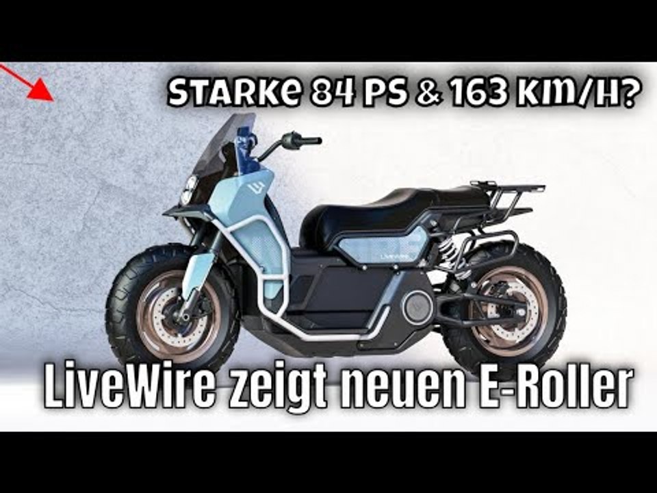 Livewire (kymco & harley) e-roller: mit 84 ps & 163 km/h? | die fakten