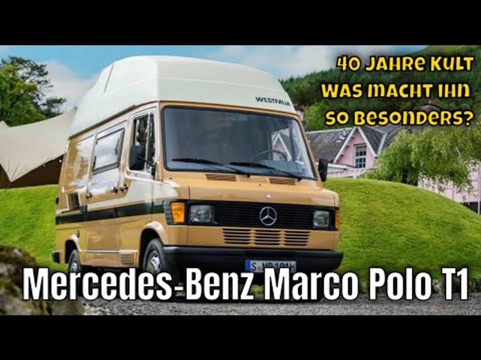 40 Jahre Mercedes-Benz Marco Polo: Die Camping-Ikone feiert | die Fakten