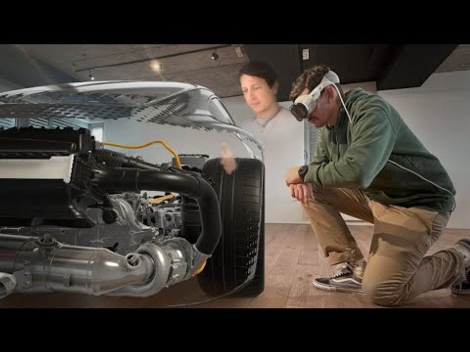 Wie Porsche Spatial Computing für Medienevents revolutioniert