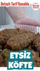 ✅YALANCI KÖFTE: MERCİMEKLİ KÖFTE TARİFİ👌😍