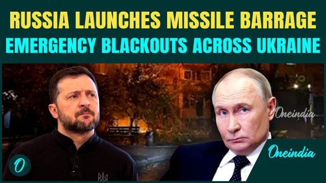 Ukraine in BLACKOUT | Russia UNLEASHES Massive Missiles Barrage | Zelensky Slams ‘Terrorist’ Putin