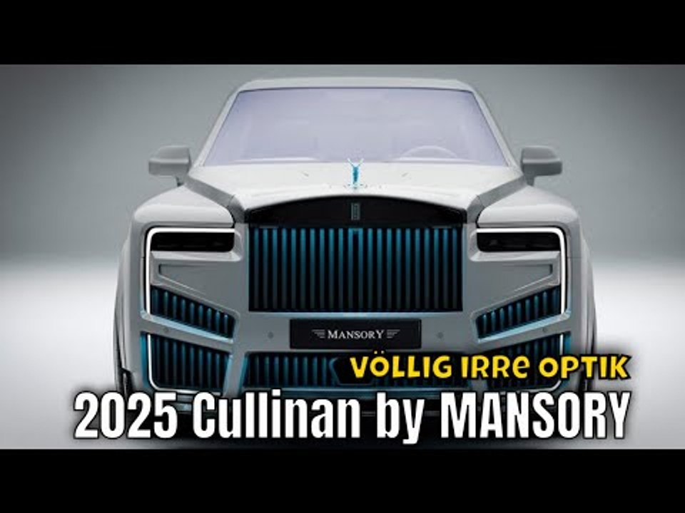 2025 Rolls-Royce Cullinan by MANSORY: unglaublicher Luxus trifft unglaubliche Leistung