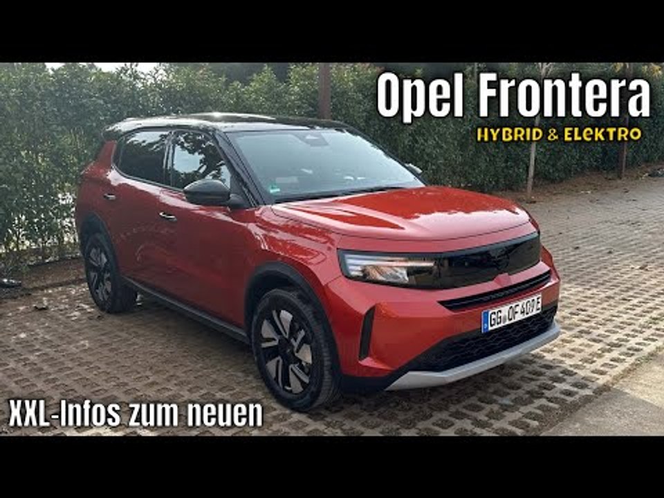 2025 Opel Frontera 2025 – SUV mit Power und Stil als Elektro & Hybrid | XXL-Infos