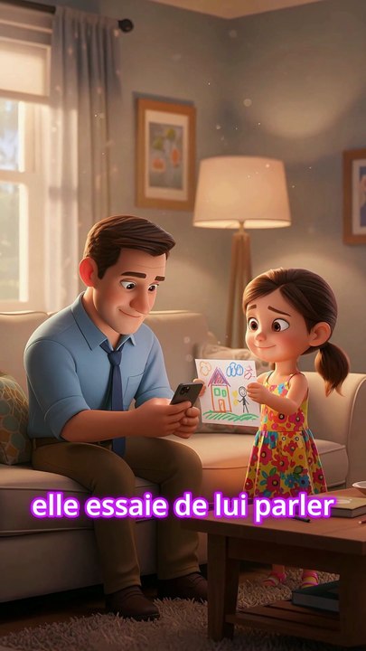 😢 Cette petite fille a fait pleurer son papa…