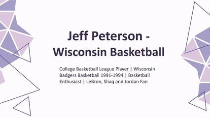 Jeff Petersen - Wisconsin - A Passion-Refining Mentor