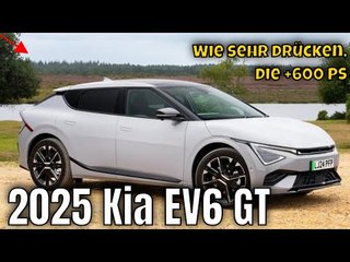 Kia EV6 GT 2025: 641 PS Power & futuristisches Design | die Fakten