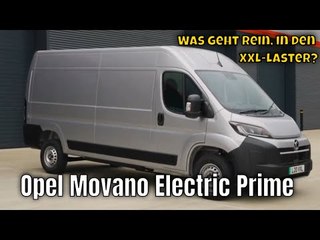 2025 Vauxhall (Opel) Movano Electric Prime L3H2: Zukunft trifft Transport | die Fakten