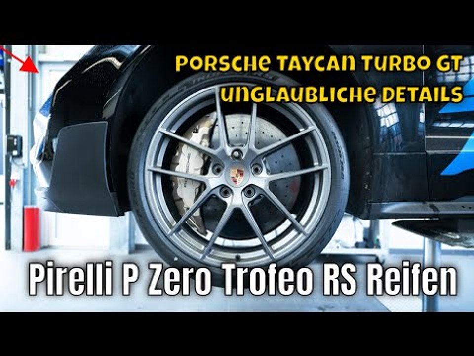 Porsche Taycan Turbo GT – 3 Rekorde, 1 Elektro-Monster auf dem Pirelli P Zero Trofeo RS Reifen