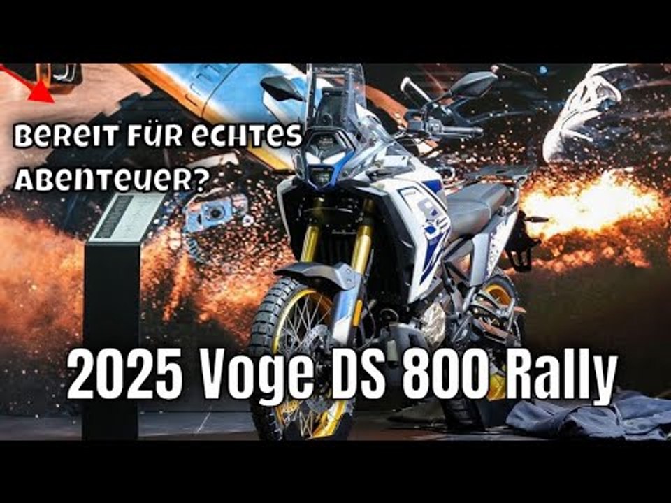Voge DS 800 Rally 2025: Die ultimative Adventure-Enduro by Loncin für Europa