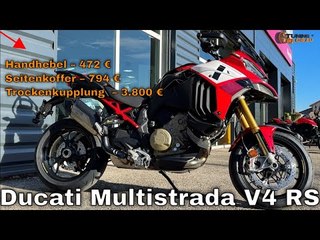 2024 Ducati Multistrada V4 RS: Zubehörpreise im Überblick – So teuer ist es wirklich
