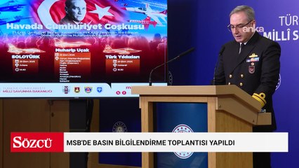 MSB'de basın bilgilendirme toplantısı yapıldı