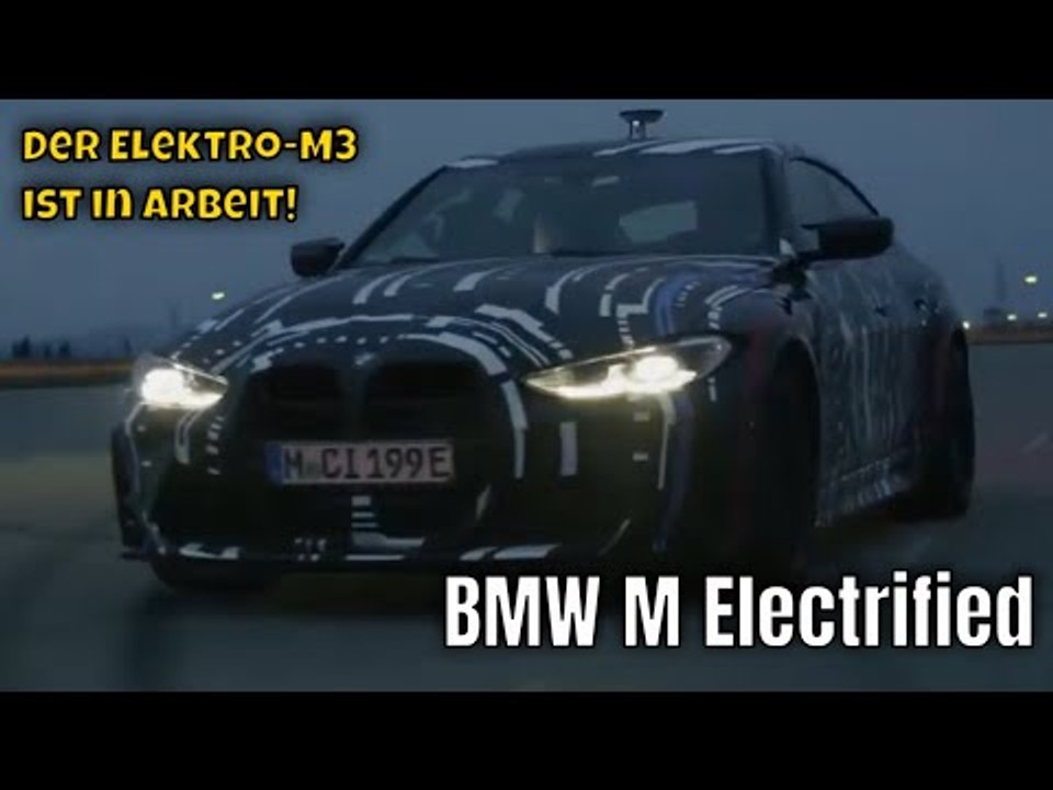 BMW M Electrified: Erste Details zum Elektro-M3!