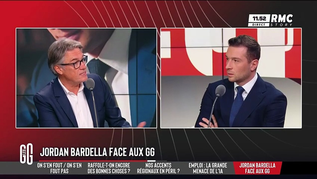 Alain Marschall dévoile son salaire face à Jordan Bardella dans "Les Grandes Gueules" sur RMC