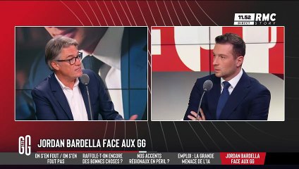 Alain Marschall dévoile son salaire face à Jordan Bardella dans "Les Grandes Gueules" sur RMC