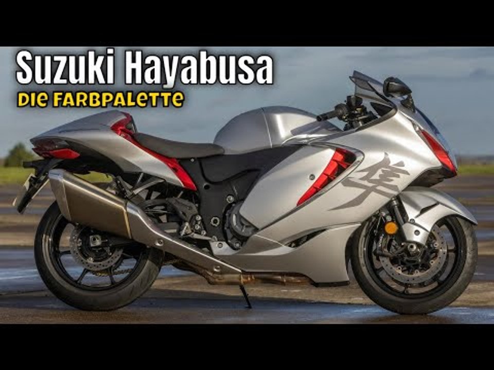 2025 Suzuki Hayabusa Farbpalette: Technik & Style auf höchstem Niveau