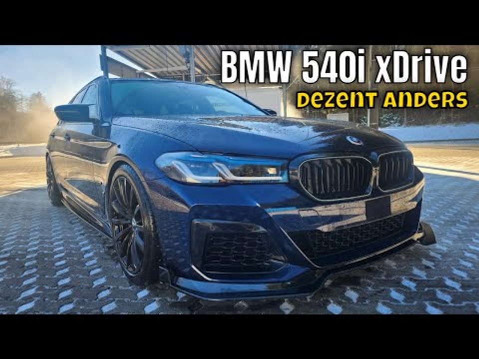 BMW 540i xDrive M Sport Edition (LCI/G31) in Tansanitblau mit Tuning Parts