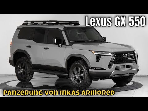 Weltpremiere: 2025 Lexus GX 550 mit Panzerung von Inkas Armored