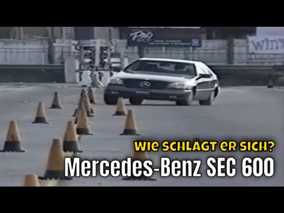 1991 mercedes-benz sec 600 (w140): zwölfzylinder-ikone im detail