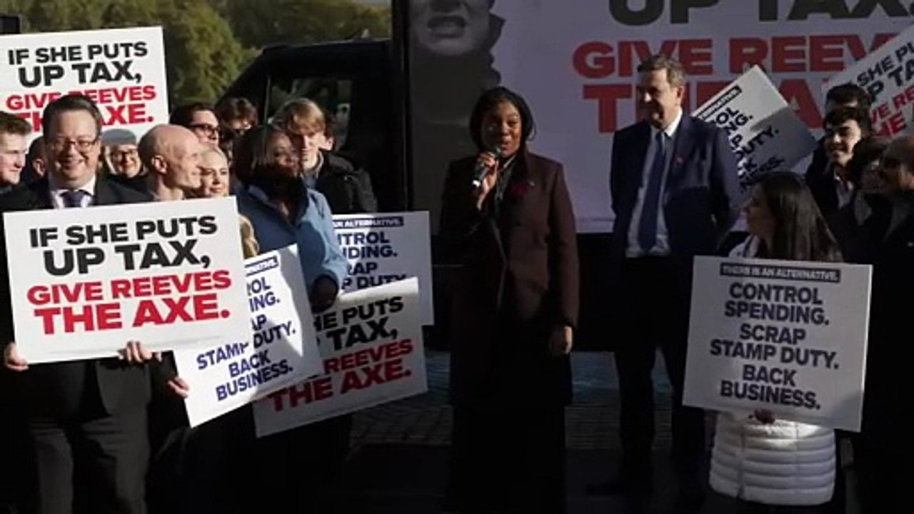 Badenoch mocks Reeves over rising taxes and job losses