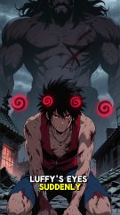 Luffy Awakens the Sharingan