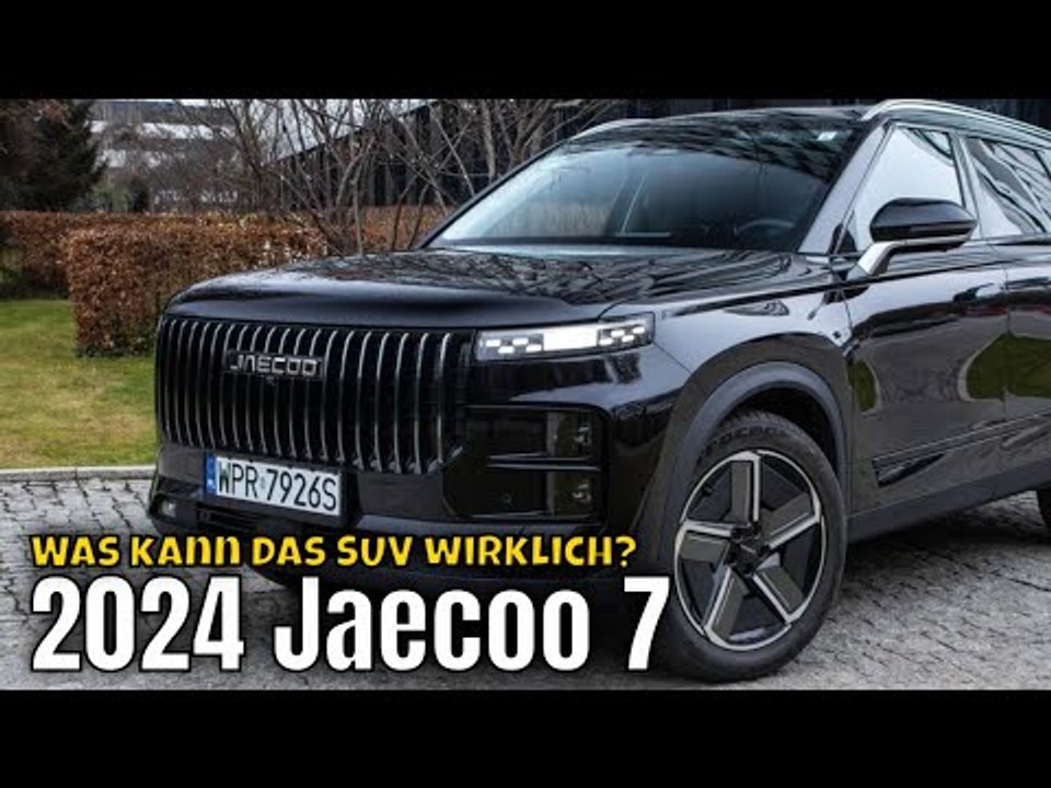 2024 Jaecoo 7 (Chery) – Chinas neuer SUV-Hit für Deutschland!