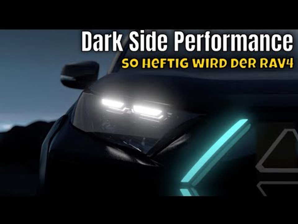 2026 Toyota RAV4 Dark Side Performance: Futuristischer Crossover für die Straße