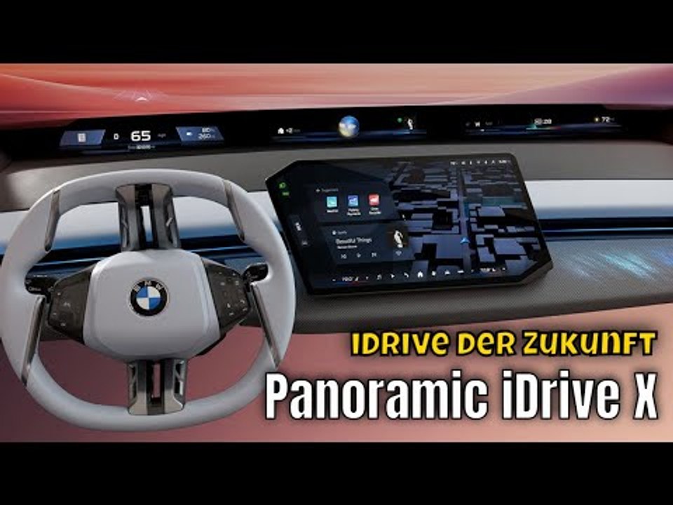 BMW Panoramic iDrive X: Das futuristische Cockpit der Neuen Klasse | iDrive mal anders