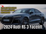 Audi RS 3 Facelift (2024): 400 PS & 3,8s auf 100 | die Fakten in 90 Sekunden