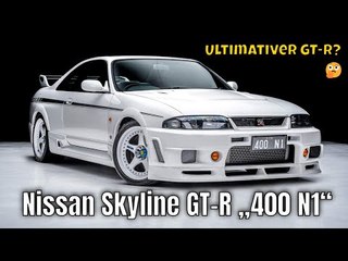 Nissan Skyline GT-R 400 N1: Selten, schnell und 800 PS stark | die Fakten