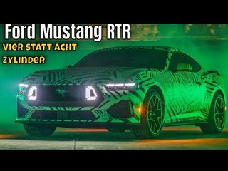 2025 Ford Mustang RTR Prototyp: mit Turbo-Power und mit Dark-Horse-Teilen
