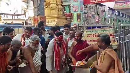 Deputy CM Pawan Kalyan Visits Subramanya Swamy Temple