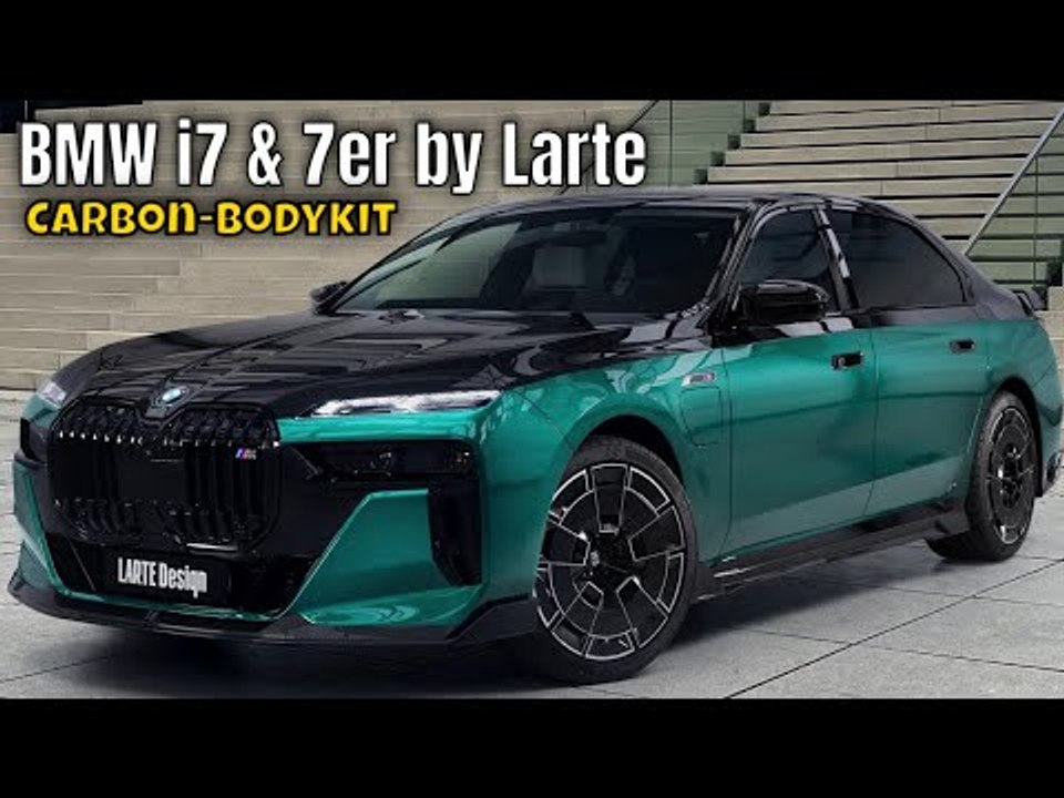 BMW i7 & 7er (G70) mit Larte Carbon-Bodykit: Luxus neu definiert!