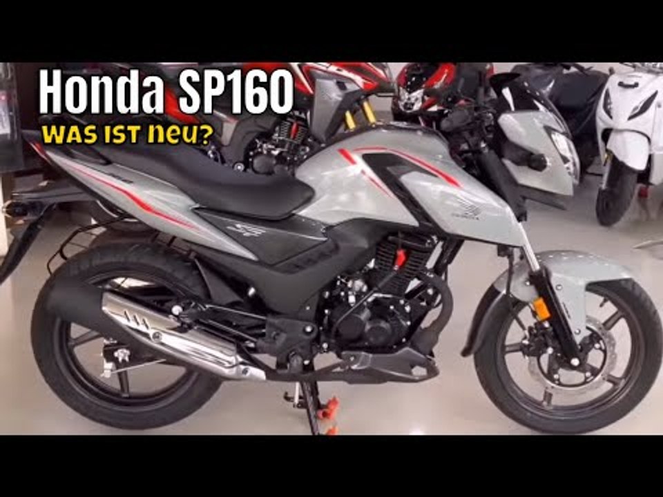 2025 Honda SP160: Alle Neuerungen auf einen Blick!